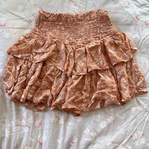 Gapna Mini Skirt Orange